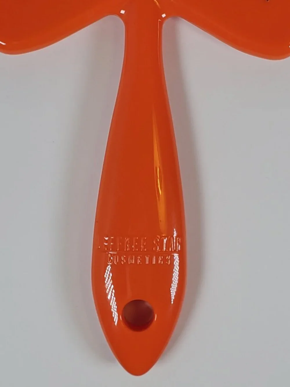 Jeffree Star Orange & Black Halloween Personal Hand Mirror Halloween Exclusive